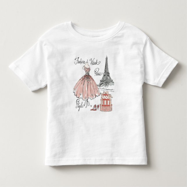 Camiseta Infantil Estilo da semana da forma de Apple selvagem | (Frente)