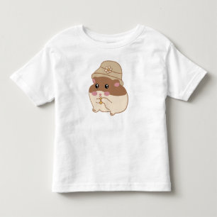 Camiseta Infantil Estilo de desenho animado de hamster