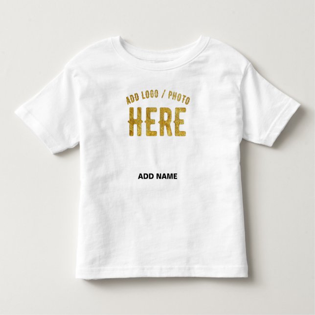 CAMISETA INFANTIL ESTILO MODERNO PERSONALIZÁVEL BRANCO VERIFICADO MA (Frente)