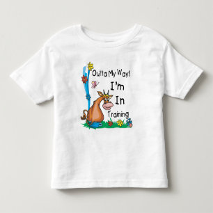 Camiseta Infantil Estou em treinamento
