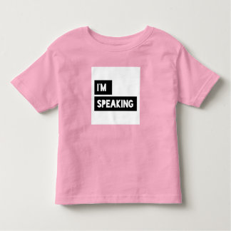 Camiseta Infantil Estou falando de Kamala Harris