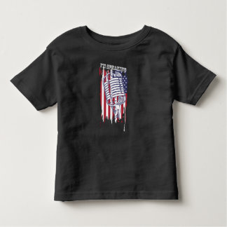 Camiseta Infantil Estou falando, Kamala Harris - Camisa-T-Shirt femi