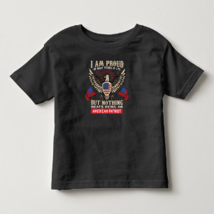Camiseta Infantil Estou Orgulhosa De Muitas Coisas Na Vida, Mas Nada