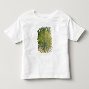 Camiseta Infantil Estrada coberta de nevoeiro, Cades Cove, Enfumaça