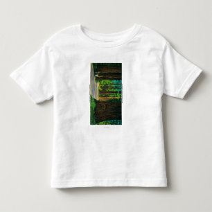 Camiseta Infantil Estrada da sequóia vermelha no parque da sequóia