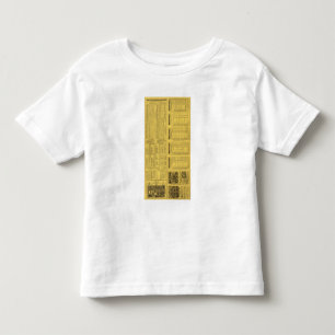 Camiseta Infantil Estrada de ferro da central de Michigan da página