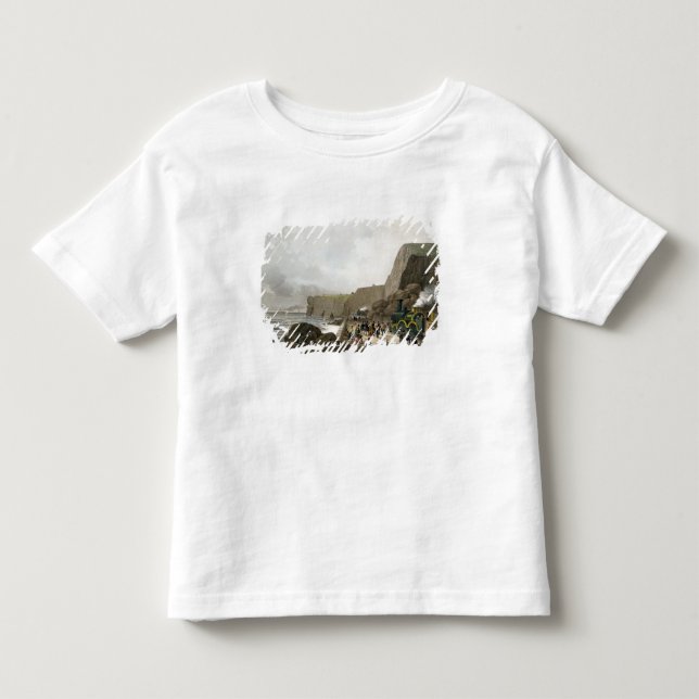 Camiseta Infantil Estrada de ferro sul de Devon (Frente)