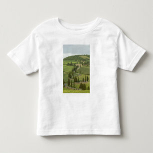 Camiseta Infantil Estrada de Pienza a Montepulciano,