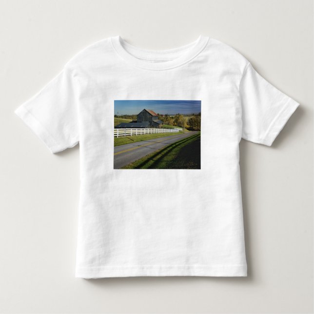 Camiseta Infantil Estrada rural na região de Bluegrass 2 (Frente)