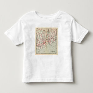 Camiseta Infantil Estradas da bicicleta em New York e em connecticut