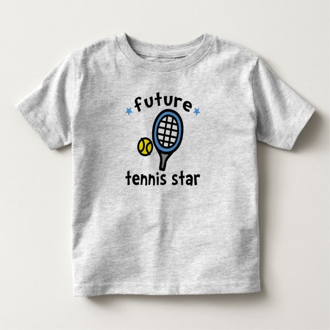 Camiseta Infantil Estrela de tênis (Frente)
