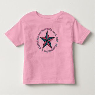 Camiseta Infantil Estrela do Gastroparesis da criança