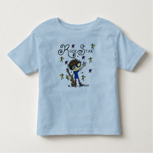 Camiseta Infantil Estrela do rock triguenha