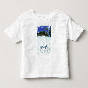 Camiseta Infantil Estrelas do mar, Ilhas de Rocha, Palau