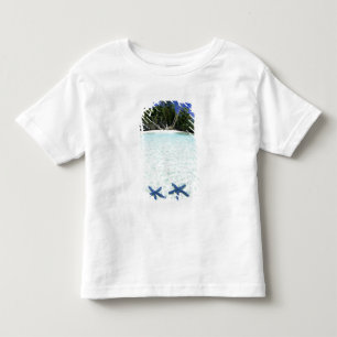 Camiseta Infantil Estrelas-do-mar, Ilhas de Rocha, Palau