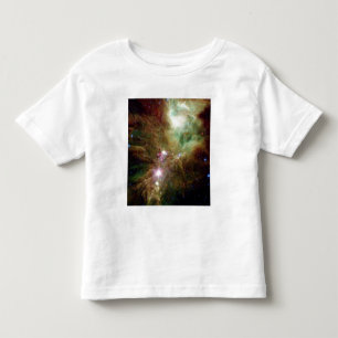 Camiseta Infantil Estrelas recém-nascidas no conjunto da árvore de