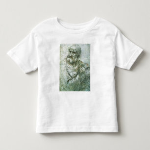 Camiseta Infantil Estude para um apóstolo da última ceia, c.1495