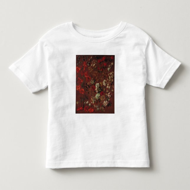 Camiseta Infantil Estudo das flores, 1720 (Frente)