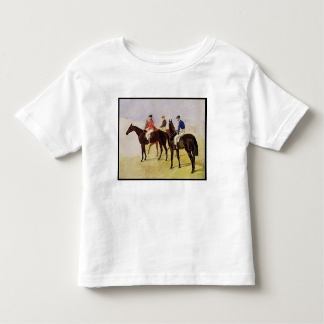 Camiseta Infantil Estudo de Três Fissuras Steeplechase: Allen McDono (Frente)