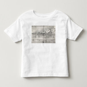 Camiseta Infantil Estudo de um frontão do Partenon