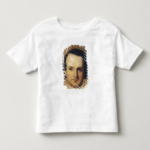 Camiseta Infantil Estudo para um retrato de Victor Hugo c.1836