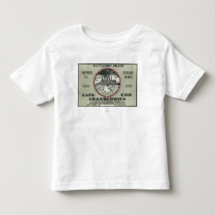 Camiseta Infantil Etiqueta do arando da marca da navio de guerra de
