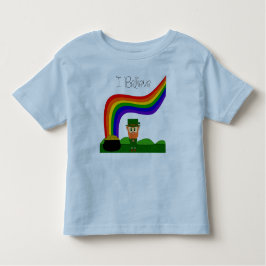 Camiseta Infantil Eu acredito - o Leprechaun