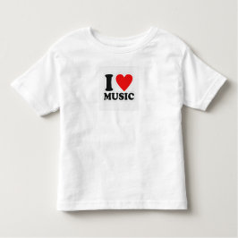 Camiseta Infantil Eu Adoro Música Adormecida Tee - Pequenas Vibes Ro