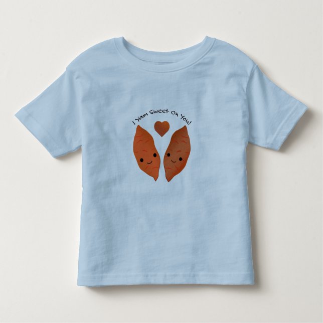Camiseta Infantil Eu ainda tenho batata doce e doce (Frente)