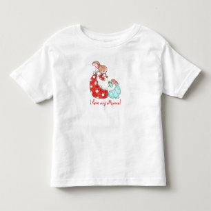 Camiseta Infantil Eu amo a minha mãe!