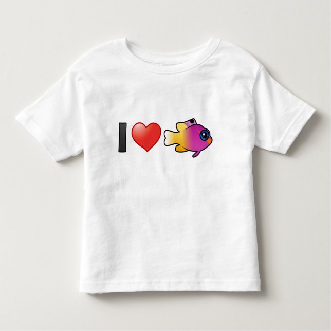 Camiseta Infantil Eu Amo A Real Gramma (Frente)