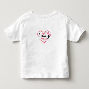 Camiseta Infantil Eu amo Emily