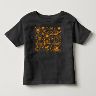CAMISETA INFANTIL EU AMO ESPAÇO