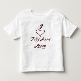 Camiseta Infantil Eu amo minha tia