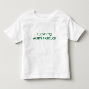 CAMISETA INFANTIL EU AMO MYAUNTS & TIOS