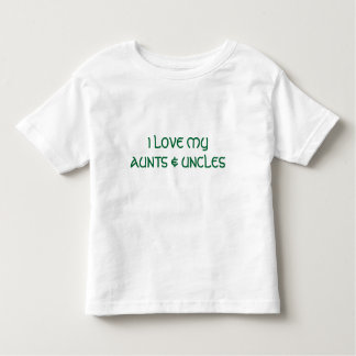 CAMISETA INFANTIL EU AMO MYAUNTS & TIOS