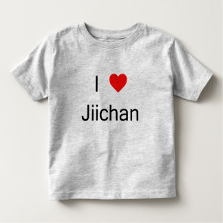 Camiseta Infantil Eu amo o t-shirt de Jiichan