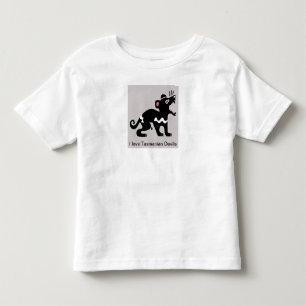 Camiseta Infantil Eu amo os demônios da Tasmânia - Marsupial - Natur