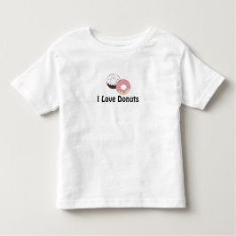 Camiseta Infantil Eu amo Rosquinhas