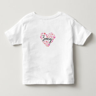 Camiseta Infantil Eu amo Zoey
