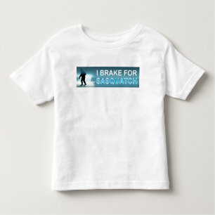 Camiseta Infantil Eu Braço Para Sasquatch