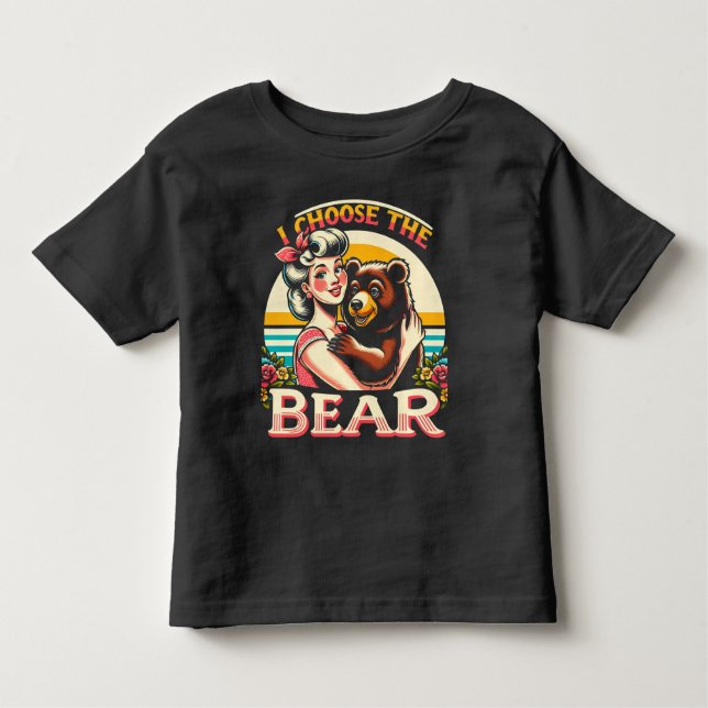 Camiseta Infantil Eu Escolho O Urso (Frente)