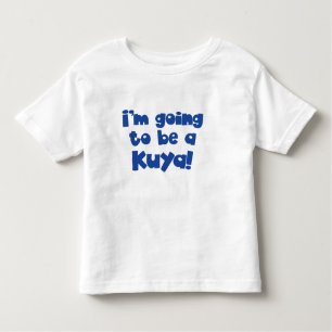 Camiseta Infantil Eu estou indo ser um Kuya (o big brother)