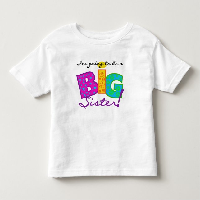 Camiseta Infantil Eu estou indo ser um Siste grande (Frente)