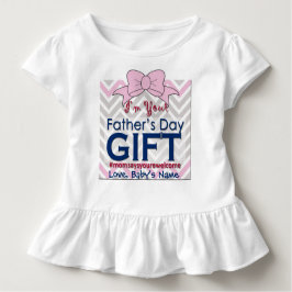 Camiseta Infantil Eu estou seu presente engraçado do novo papai do