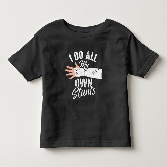Camiseta Infantil Eu Faço Todas As Minhas Próprias Pedras Quebradas  (Frente)