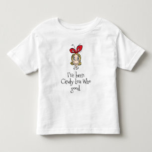 Camiseta Infantil Eu Fui Quem Foi Cindy-Lou