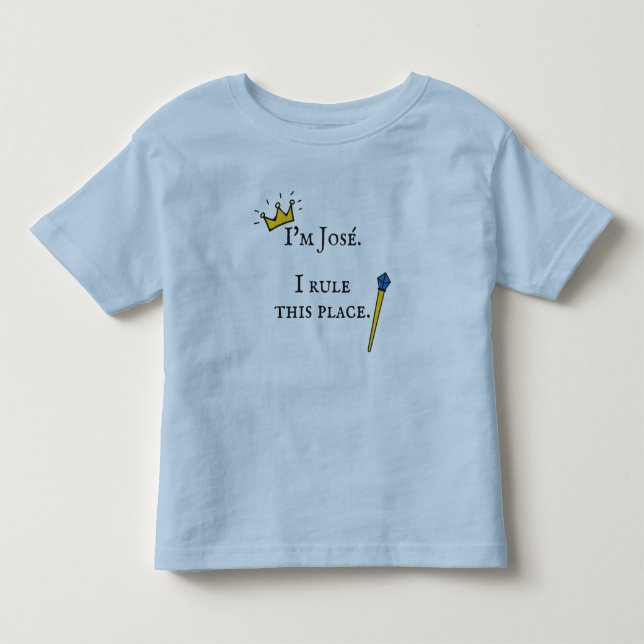 Camiseta Infantil Eu governo este lugar (Frente)