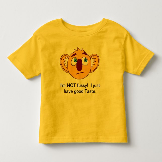 Camiseta Infantil Eu não sou agitado!!! (Frente)
