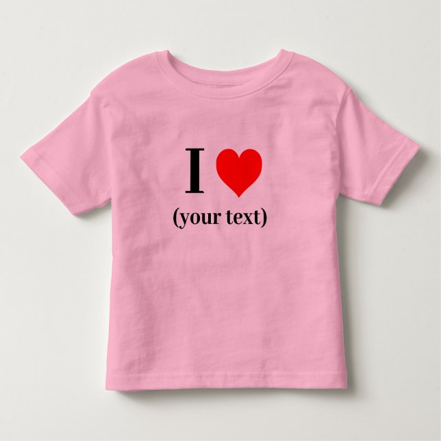 Camiseta Infantil EU OUVI! Toddler Fine Jersey T-Shirt - Personaliza (Frente)